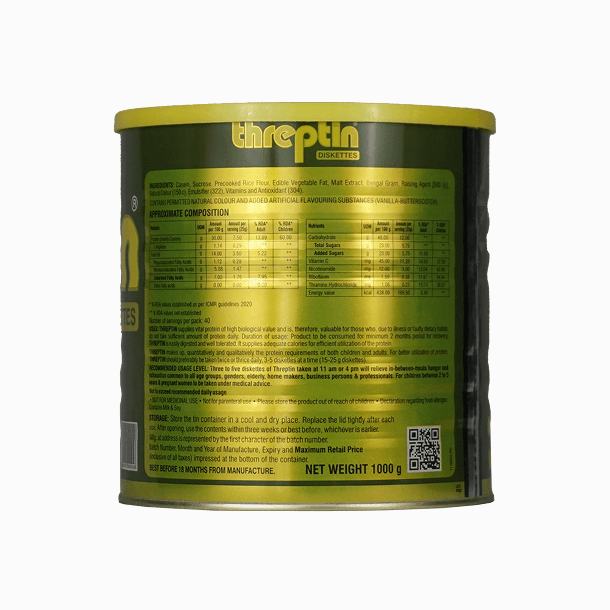 Threptin Protein Diskettes 1Kg (Vanilla)