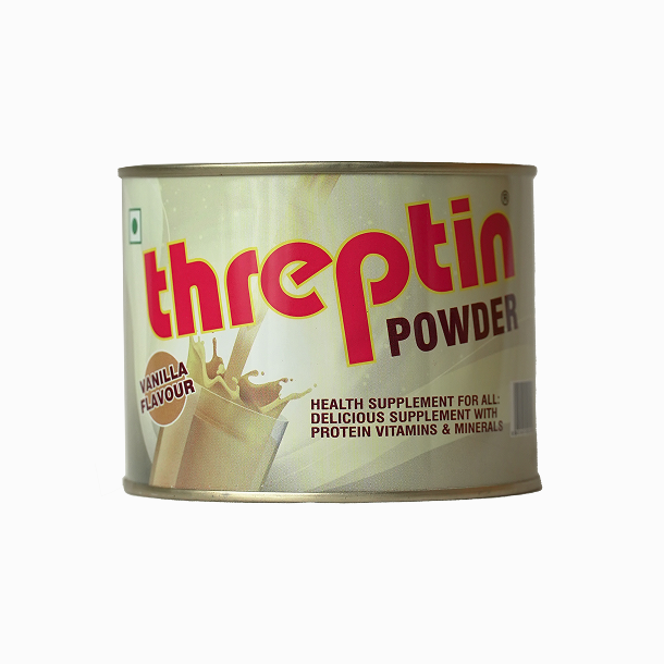 Threptin Vanilla Casein Protein Powder